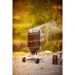 Rösle Holzkohlegrill Smoker No.1 F50-S Schwarz 2 X Ø 50 Cm -Landmann Verkäufe 009 smoker bearbeitet 1lrg