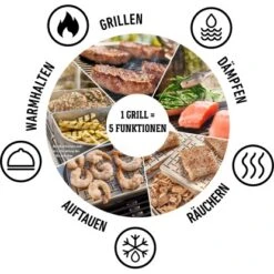 Weber Elektrogrill Lumin Black - Modern, Praktisch Und Leistungsstark -Landmann Verkäufe 1201268 04