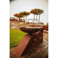 Ferrum Art Design Feuerstelle L-Form Rost -Landmann Verkäufe 1310713 10