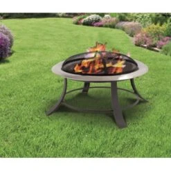 Tepro Feuerstelle Silver City 74 X 50 X 74 Cm (B X H X T) Schwarz/Edelstahl -Landmann Verkäufe 2081834 2400 1