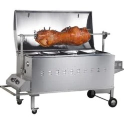 Tepro Gasgrill Columbus Für Spanferkel Inkl. Motor Edelstahl Mit 2 Brennern -Landmann Verkäufe 2083137 picture 2