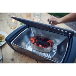 Enders®Holzkohle-Tischgrill Aurora Mirror Copper Raucharm Mit LED-Ambientelich -Landmann Verkäufe 284194 3795 7 1