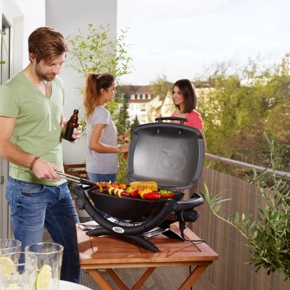 Weber Elektro-Tischgrill Q 1400 Dark Grey Mit 2.200 W 13 Weber Elektro-Tischgrill Q 1400 Dark Grey Mit 2.200 W – Bild 12