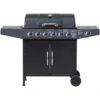 El Fuego Gasgrill Dayton 6-Brenner + Seitenbrenner Schwarz Ca. 133 X 97 X 54 Cm -Landmann Verkäufe 347 2240 DAYTON61SCHWARZ 1
