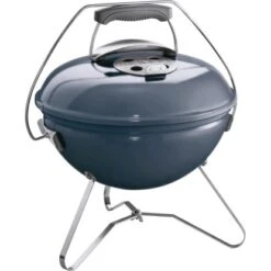Weber Holzkohle-Kugelgrill Smokey Joe Premium Ø 37 Cm Slate Blue