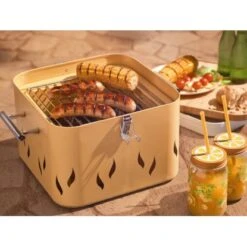 Tragbarer Grill Im Retrostyle -Landmann Verkäufe 4048126048458 AB02 170321