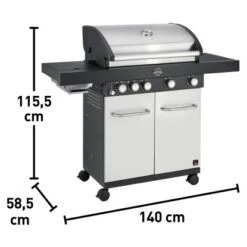 Jamestown 4-Brenner Gasgrill Maddox -Landmann Verkäufe 4048126602513 VM 01