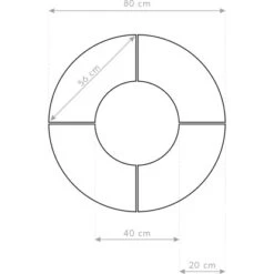 Westmann Premium Grill Feuerstelle Ø 81 Cm X 62 Cm Schwarz -Landmann Verkäufe 4260280773391 1741 VM 02