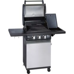 OBI Gasgrill Thunder Bay 2-Brenner Mit Seitenkocher -Landmann Verkäufe 557044 3299 8