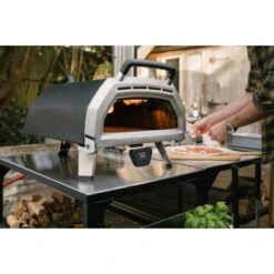 Ooni Pizzaofen Karu 16 Multi-Brennstoff Outdoor Edelstahl/Schwarz -Landmann Verkäufe 60568345451 11029300 AB 03