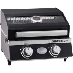 Rösle Gasgrill BBQ-Portable Videro G2-P 50 Mbar Schwarz