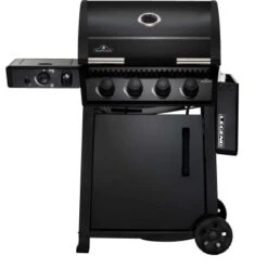Napoleon Gasgrill Legend-425DSIBPK-DE Mit 4 Brennern Und Seitenbrenner Schwarz -Landmann Verkäufe 629162142061 1104 08