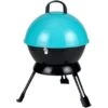 Tepro Mini-Holzkohle-Kugelgrill Salida Türkis