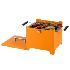 Tepro Holzkohlegrill Chill & Grill Cube Orange 31,5 X 31,5 Cm -Landmann Verkäufe 660793 2400 Cube 03