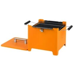 Tepro Holzkohlegrill Chill & Grill Cube Orange 31,5 X 31,5 Cm -Landmann Verkäufe 660793 2400 Cube 07