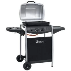 Tepro Gasgrill Fremont 112 X 96,5 X 52 Cm (B X H X T) Schwarz/Silber -Landmann Verkäufe 660817 2400 Fremont 04