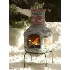 Buschbeck Mexiko-Grillkamin Geodesign Ton Inkl. Grillrost 9 Buschbeck Mexiko-Grillkamin Geodesign Ton Inkl. Grillrost -Landmann Verkäufe 6871107 picture 1