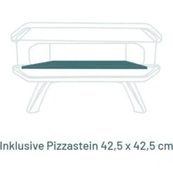 Cozze 17'' Pizzaofen Für Gas Mit Pizzastein 8,0 KW -Landmann Verkäufe 708614903469 1025100 VM 10