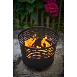 Gartenfreude Design Feuerstelle Ø 39 Cm Schwarz -Landmann Verkäufe 765609 4655 02