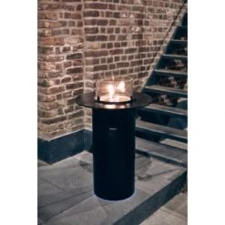 Enders® Feuerstelle Nova LED L Black-Chrome -Landmann Verkäufe 831232 3795 5601 5