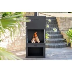 Westmann Grill Und Gartenkamin Schwarz -Landmann Verkäufe 8346488 1741 WMLG610B 03