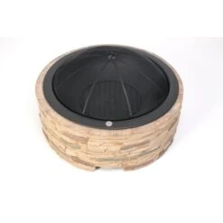 Westmann Feuerstelle Mit Abfanggitter Steinoptik -Landmann Verkäufe 8346603 1741 WMLG909 01