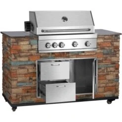 El Fuego Gasgrillküche AY 3000 Built-In Ca.147 Cm X 130 Cm X 68 Cm -Landmann Verkäufe 839339 2240 GRILLKUECHE 5