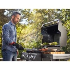 Weber Gasgrill Spirit E-325 GBS Mit 3 Brennern Und Seitenbrenner Schwarz -Landmann Verkäufe 8795825 A02