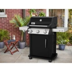 Weber Gasgrill Spirit E-325 GBS Mit 3 Brennern Und Seitenbrenner Schwarz -Landmann Verkäufe 8795825 AB01