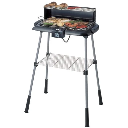 CMI Elektrogrill Mit Ständer 2.200 W Rauch- & Geruchsarm 4 CMI Elektrogrill Mit Ständer 2.200 W Rauch- & Geruchsarm – Bild 2