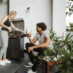 Enders Elektrogrill EFlow Pro 2 Turbo Shadow 3 KW Mattschwarz -Landmann Verkäufe W PRO 2 TURBO SHADOW AB 02