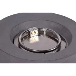 Dobar Outdoor-Feuerschale Mit Gasflamme Calido Ø 60 Cm Grau -Landmann Verkäufe lavaofengasfeuerstelle 04 1