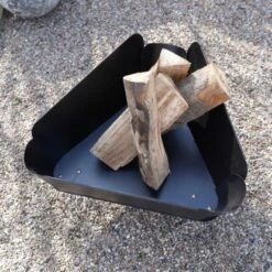 VASNER Merive M1 Feuerschale Niedrig Abgerundet Schwarz -Landmann Verkäufe sign garten terrasse mood3 1