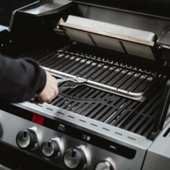 Enders Gasgrill Uniq Pro 3 IK Kitchen Cruster 120 Cm X 147 Cm Schwarz-Edelstahl -Landmann Verkäufe uster SliderGrillrost S 09